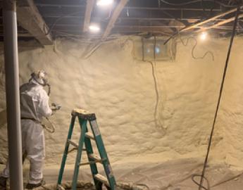 Residential Closed Cell Foam Exterior Walls and Foundation Walls